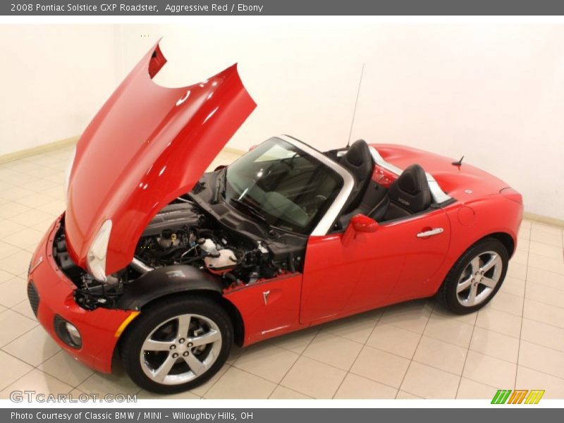 Aggressive Red / Ebony 2008 Pontiac Solstice GXP Roadster