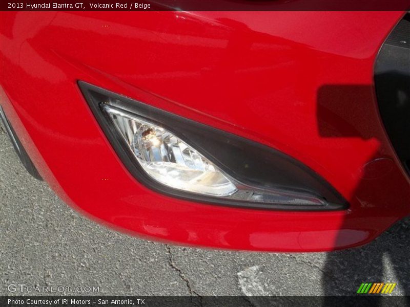 Volcanic Red / Beige 2013 Hyundai Elantra GT