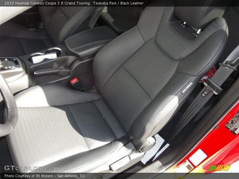 Front Seat of 2013 Genesis Coupe 3.8 Grand Touring