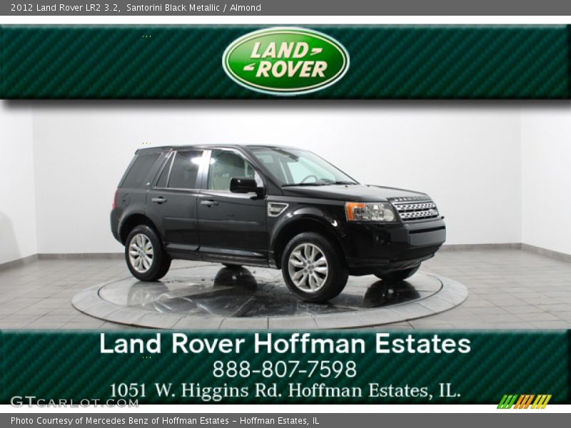 Santorini Black Metallic / Almond 2012 Land Rover LR2 3.2