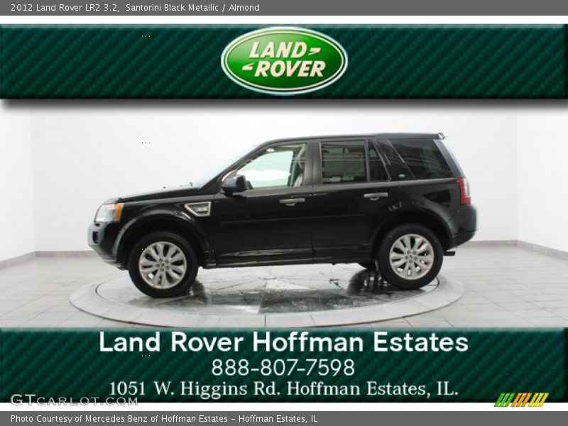 Santorini Black Metallic / Almond 2012 Land Rover LR2 3.2