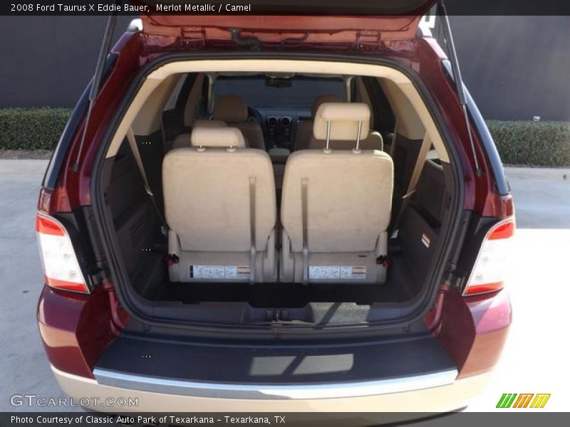 Merlot Metallic / Camel 2008 Ford Taurus X Eddie Bauer