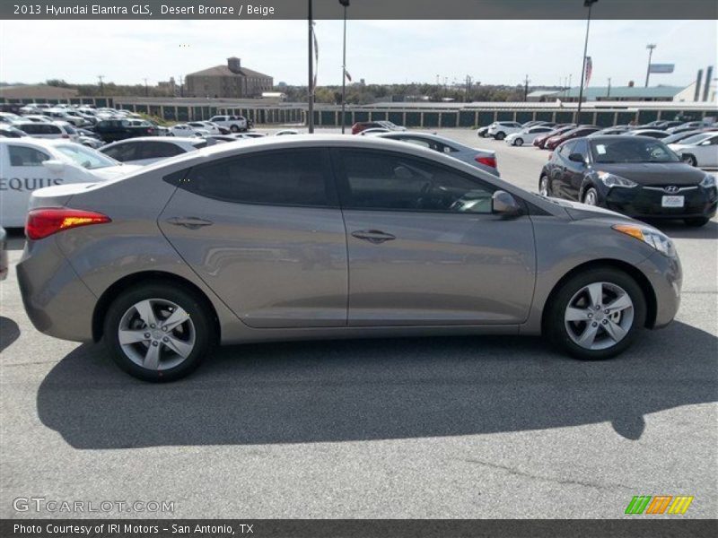 Desert Bronze / Beige 2013 Hyundai Elantra GLS