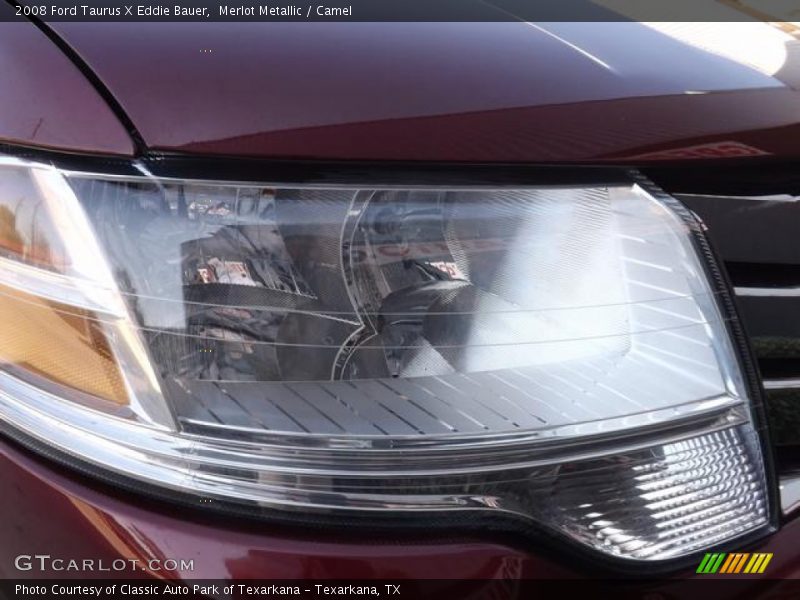 Merlot Metallic / Camel 2008 Ford Taurus X Eddie Bauer