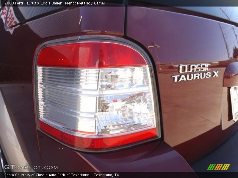 Merlot Metallic / Camel 2008 Ford Taurus X Eddie Bauer