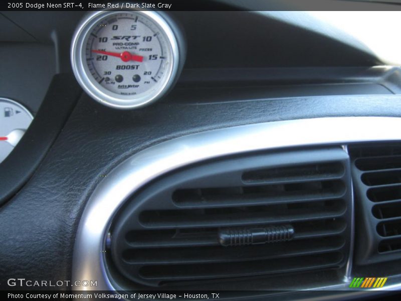 Flame Red / Dark Slate Gray 2005 Dodge Neon SRT-4