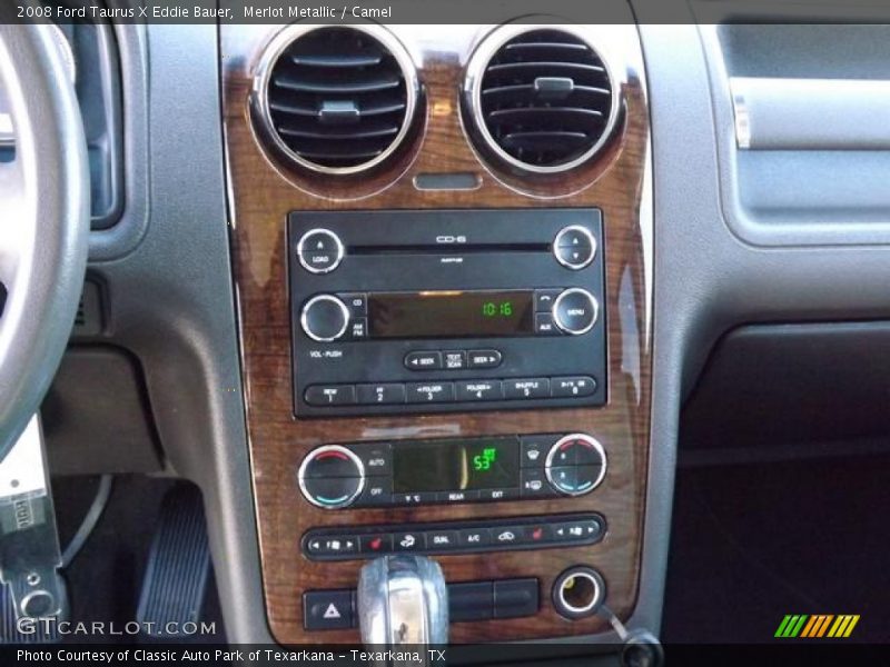 Merlot Metallic / Camel 2008 Ford Taurus X Eddie Bauer