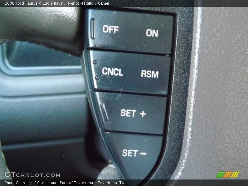 Merlot Metallic / Camel 2008 Ford Taurus X Eddie Bauer