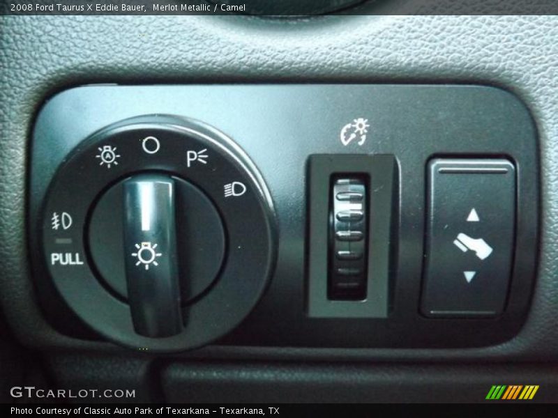 Merlot Metallic / Camel 2008 Ford Taurus X Eddie Bauer