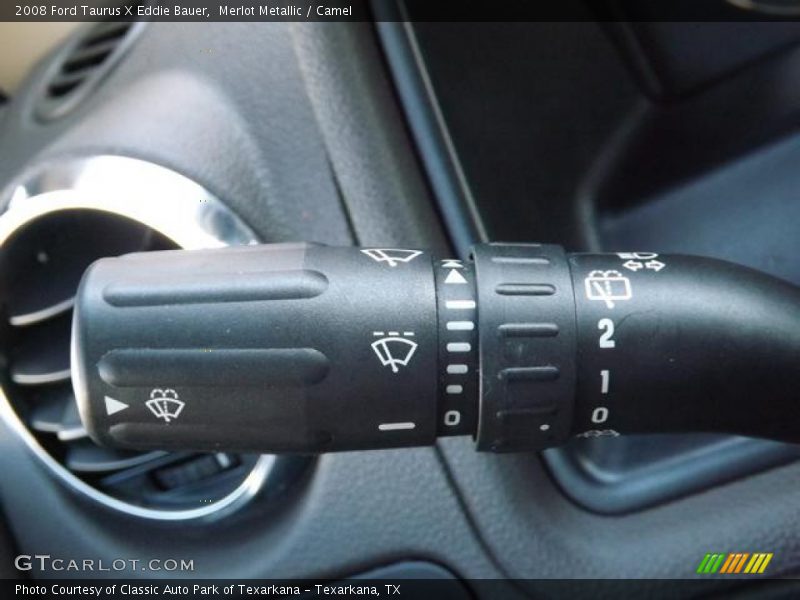 Merlot Metallic / Camel 2008 Ford Taurus X Eddie Bauer