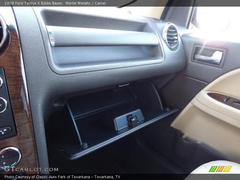 Merlot Metallic / Camel 2008 Ford Taurus X Eddie Bauer