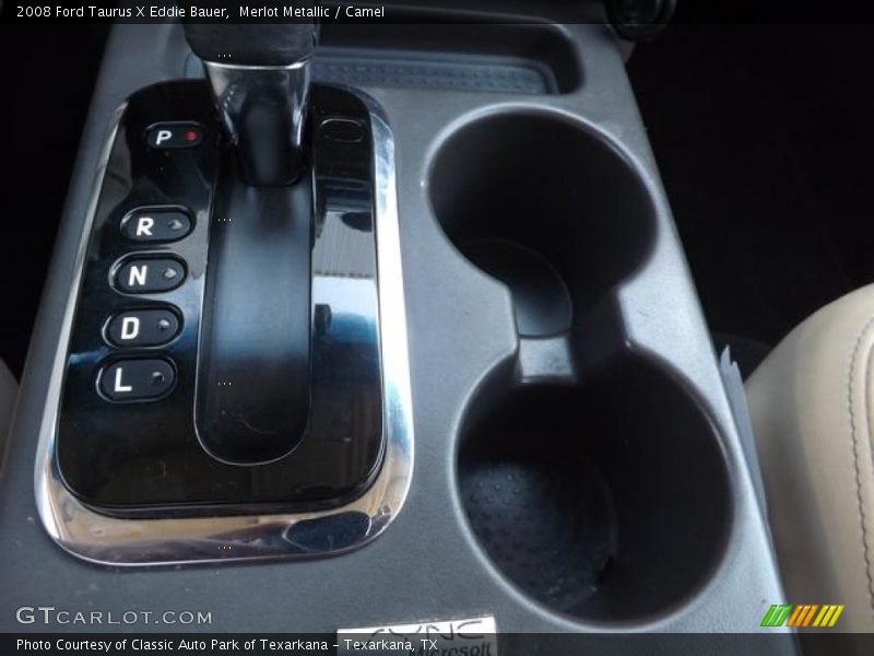 Merlot Metallic / Camel 2008 Ford Taurus X Eddie Bauer
