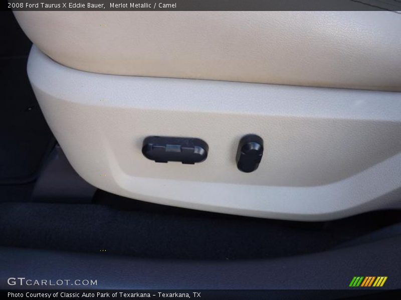 Merlot Metallic / Camel 2008 Ford Taurus X Eddie Bauer