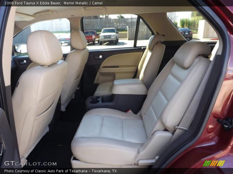 Merlot Metallic / Camel 2008 Ford Taurus X Eddie Bauer