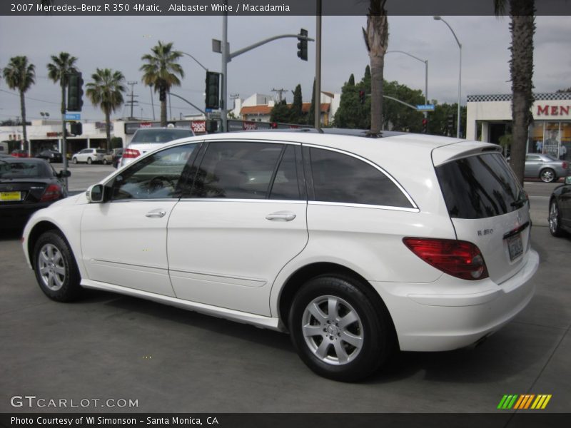 Alabaster White / Macadamia 2007 Mercedes-Benz R 350 4Matic