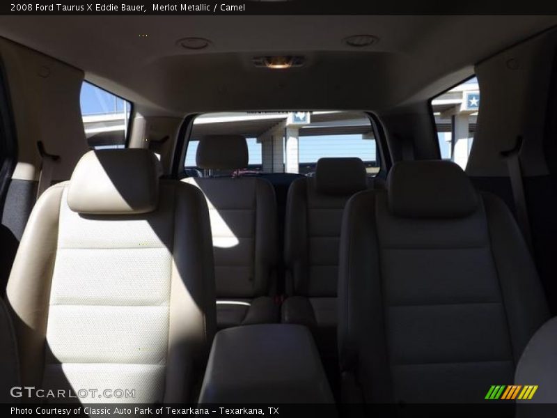 Merlot Metallic / Camel 2008 Ford Taurus X Eddie Bauer