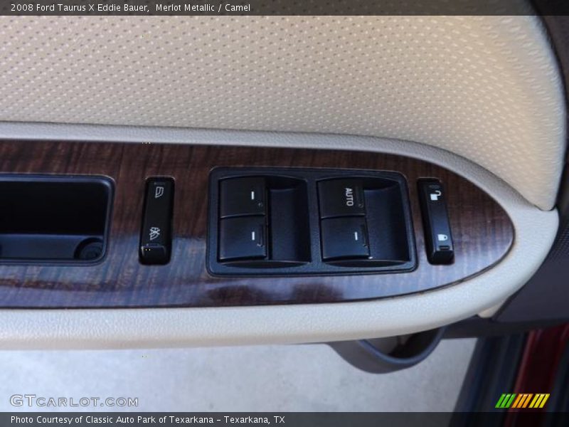 Merlot Metallic / Camel 2008 Ford Taurus X Eddie Bauer