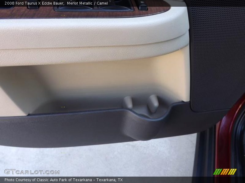 Merlot Metallic / Camel 2008 Ford Taurus X Eddie Bauer