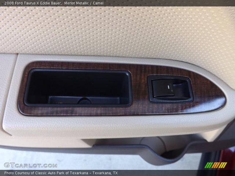 Merlot Metallic / Camel 2008 Ford Taurus X Eddie Bauer