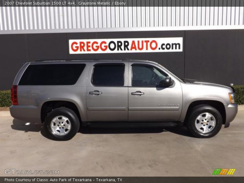 Graystone Metallic / Ebony 2007 Chevrolet Suburban 1500 LT 4x4