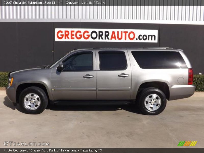 Graystone Metallic / Ebony 2007 Chevrolet Suburban 1500 LT 4x4