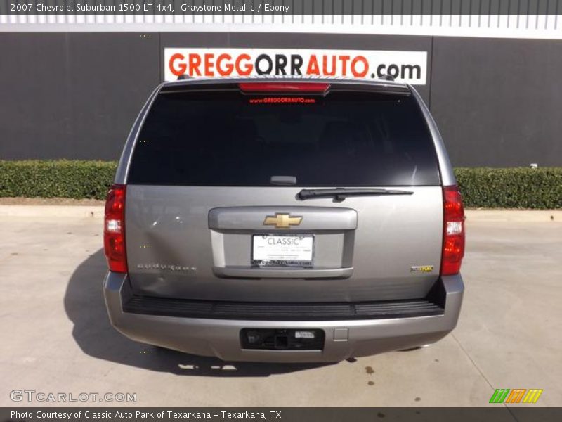Graystone Metallic / Ebony 2007 Chevrolet Suburban 1500 LT 4x4