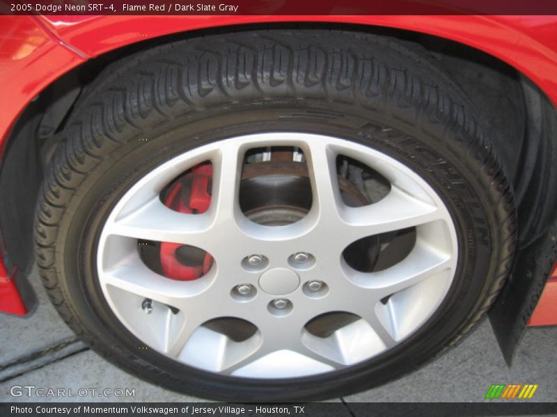 Flame Red / Dark Slate Gray 2005 Dodge Neon SRT-4