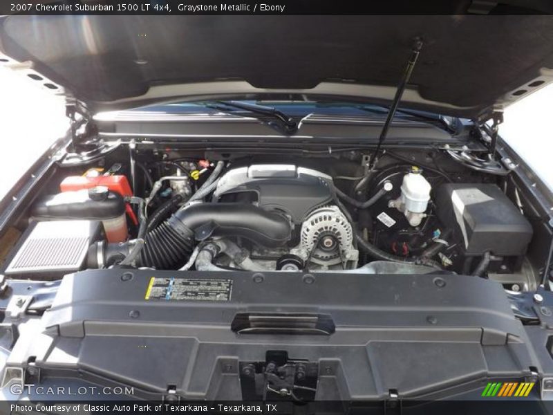 Graystone Metallic / Ebony 2007 Chevrolet Suburban 1500 LT 4x4