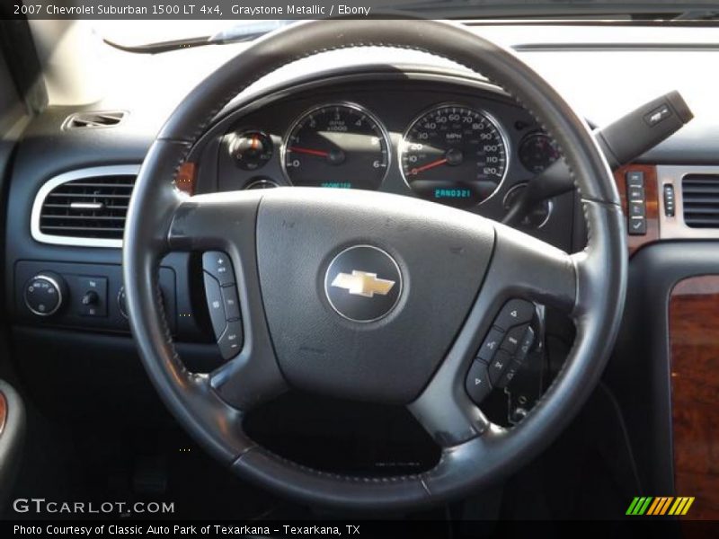 Graystone Metallic / Ebony 2007 Chevrolet Suburban 1500 LT 4x4