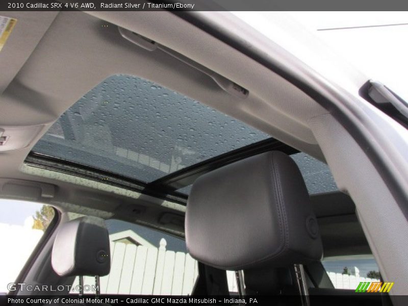 Radiant Silver / Titanium/Ebony 2010 Cadillac SRX 4 V6 AWD