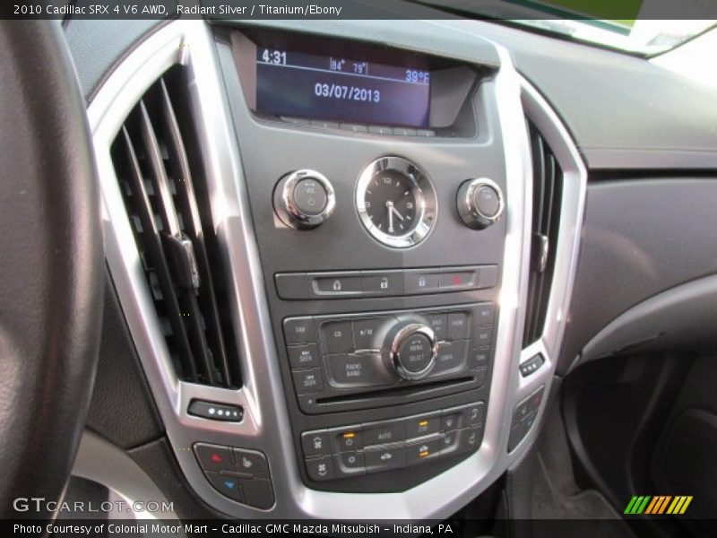Radiant Silver / Titanium/Ebony 2010 Cadillac SRX 4 V6 AWD