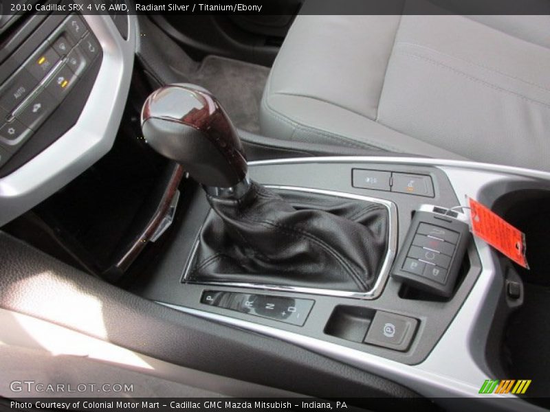 Radiant Silver / Titanium/Ebony 2010 Cadillac SRX 4 V6 AWD