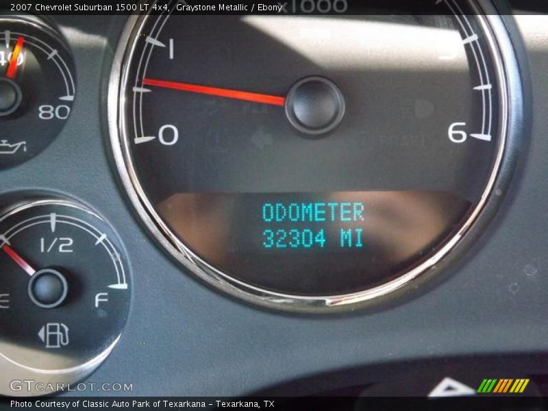 Graystone Metallic / Ebony 2007 Chevrolet Suburban 1500 LT 4x4