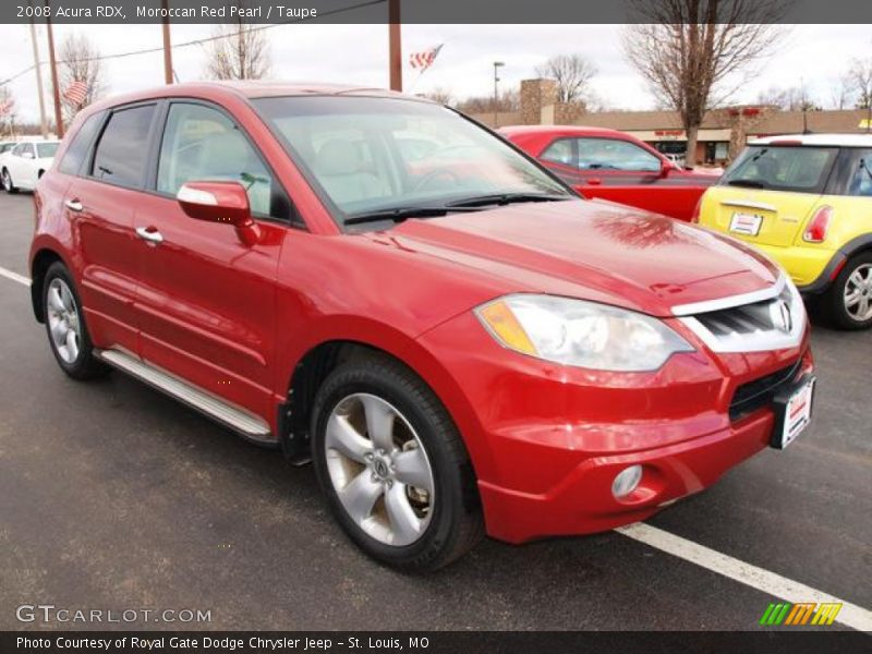 Front 3/4 View of 2008 RDX 