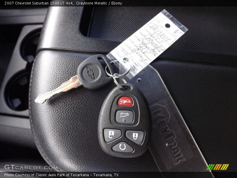 Graystone Metallic / Ebony 2007 Chevrolet Suburban 1500 LT 4x4
