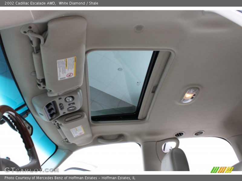 Sunroof of 2002 Escalade AWD