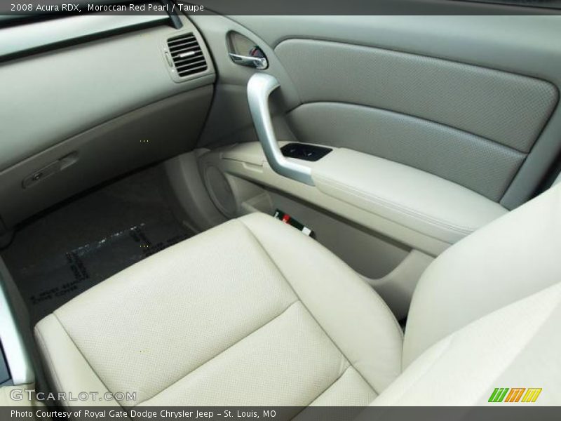 Moroccan Red Pearl / Taupe 2008 Acura RDX