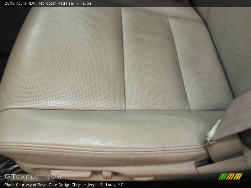 Moroccan Red Pearl / Taupe 2008 Acura RDX