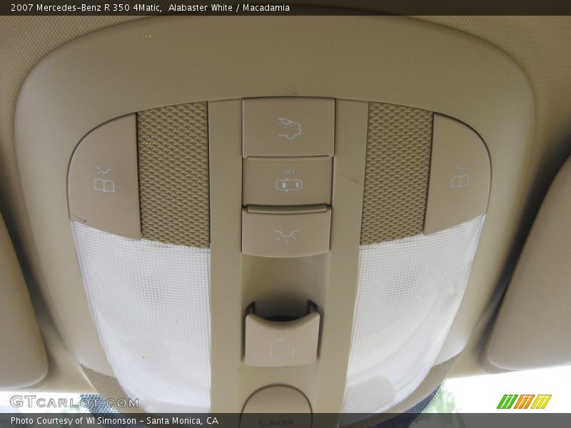 Alabaster White / Macadamia 2007 Mercedes-Benz R 350 4Matic