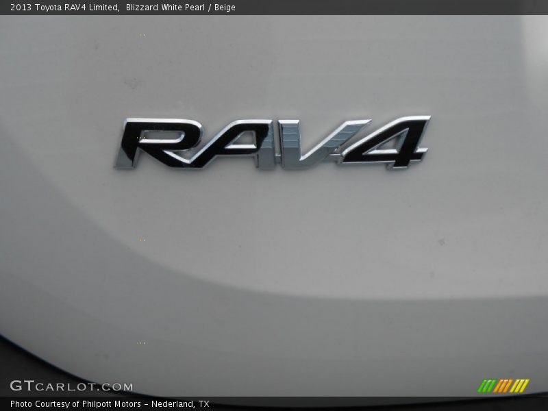  2013 RAV4 Limited Logo