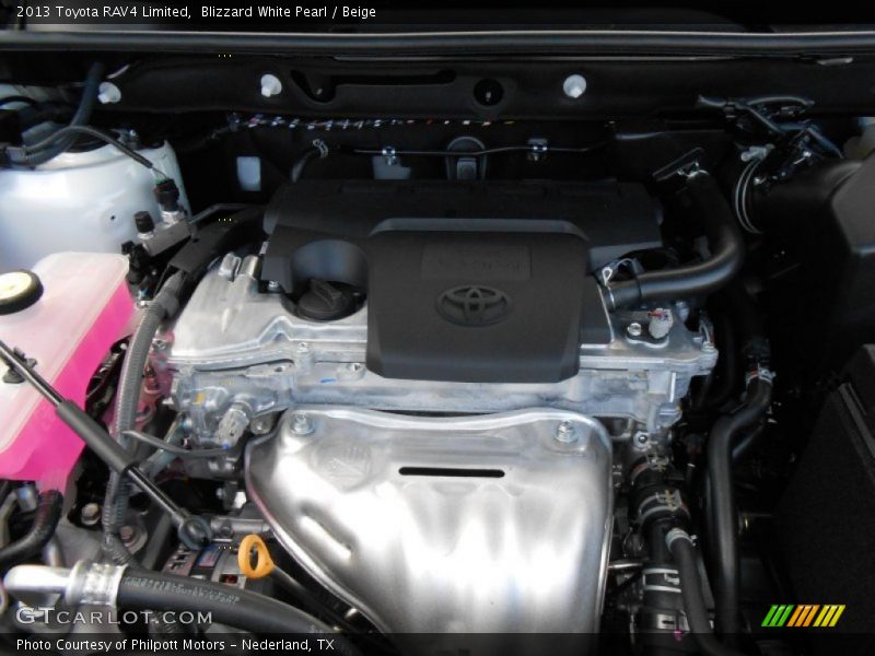  2013 RAV4 Limited Engine - 2.5 Liter DOHC 16-Valve Dual VVT-i 4 Cylinder