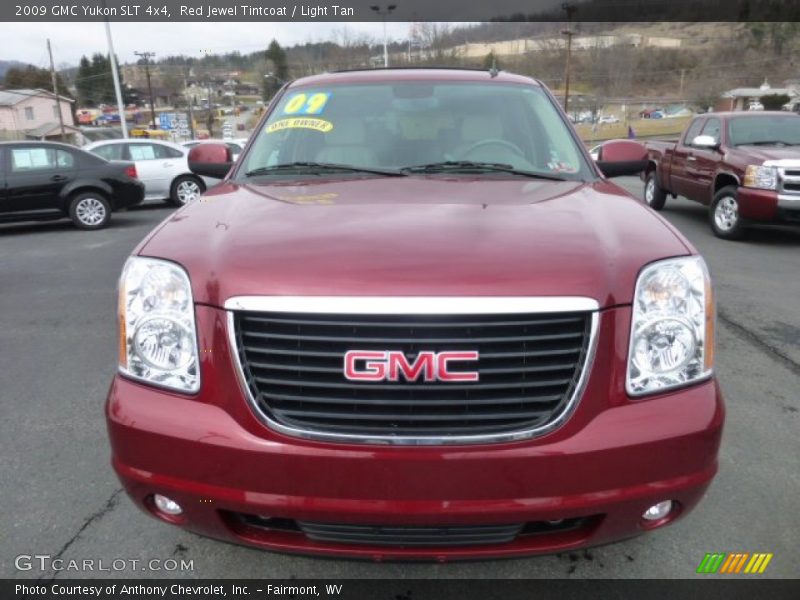 Red Jewel Tintcoat / Light Tan 2009 GMC Yukon SLT 4x4