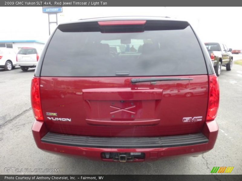 Red Jewel Tintcoat / Light Tan 2009 GMC Yukon SLT 4x4
