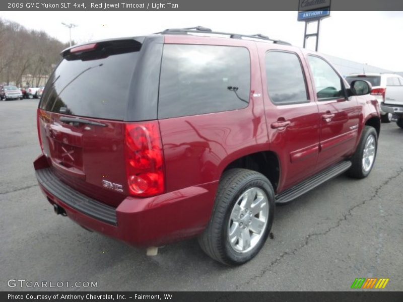 Red Jewel Tintcoat / Light Tan 2009 GMC Yukon SLT 4x4