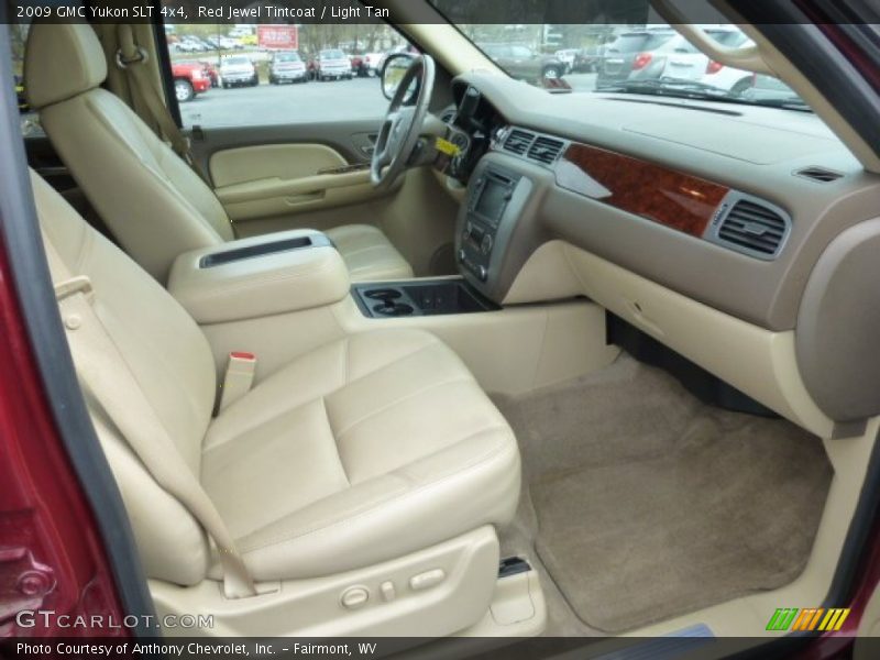 Red Jewel Tintcoat / Light Tan 2009 GMC Yukon SLT 4x4