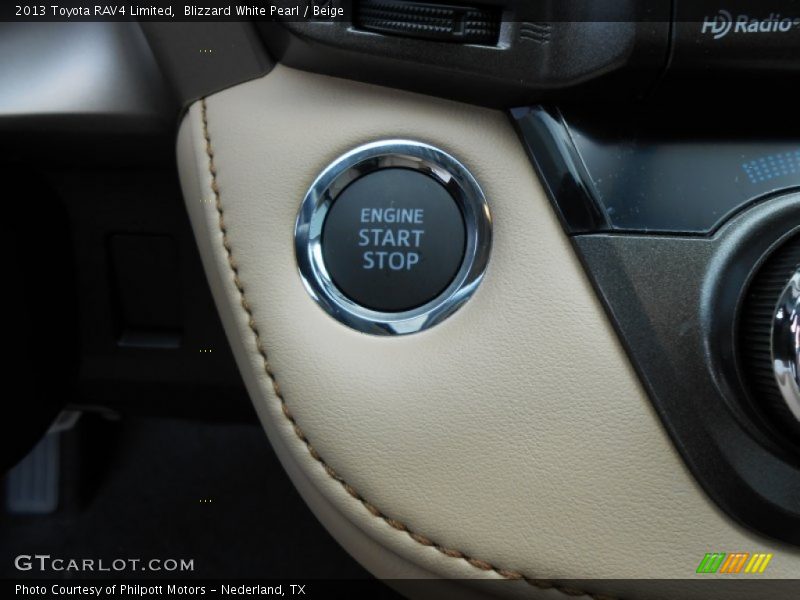 Controls of 2013 RAV4 Limited