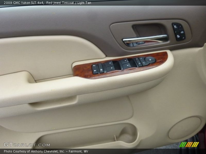 Red Jewel Tintcoat / Light Tan 2009 GMC Yukon SLT 4x4