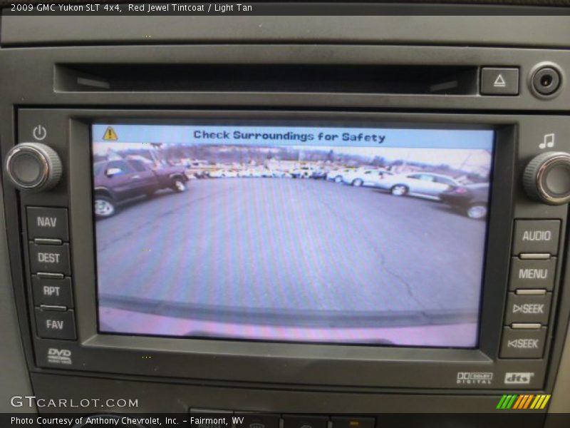 Red Jewel Tintcoat / Light Tan 2009 GMC Yukon SLT 4x4