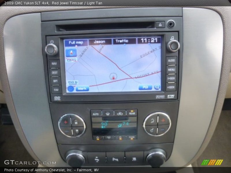 Controls of 2009 Yukon SLT 4x4