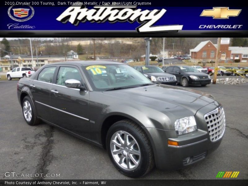 Dark Titanium Metallic / Dark Khaki/Light Graystone 2010 Chrysler 300 Touring